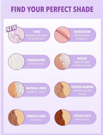 SHEGLAM Insta-Ready Face Under Eye Setting Powder Duo-Taro