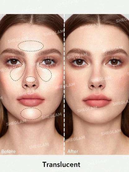 SHEGLAM Baked Glow Setting Powder-Oil Control