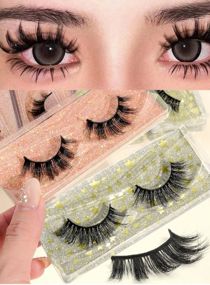 MAANGE Natural False Eyelashes - 1 Pair