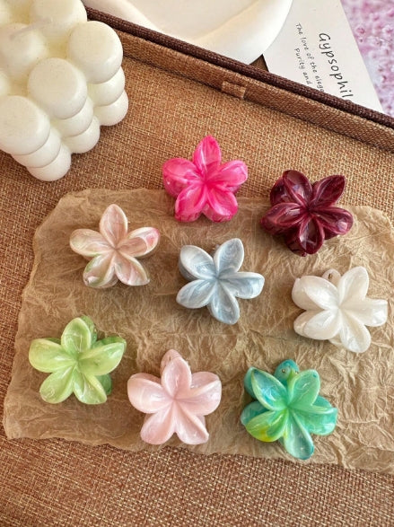 2pcs Set Small Daisy Hair Claws 4cm