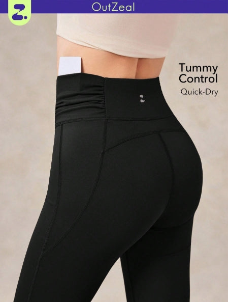 OutZeal Women Sport Black Leggings - Size XL