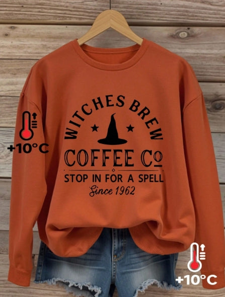 1pc Long Sleeve Orange Top - Size 2XL