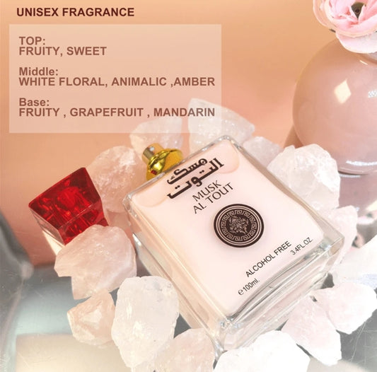 100ml Musk Al Tout Cream Vanilla Red Fragrance - Unisex