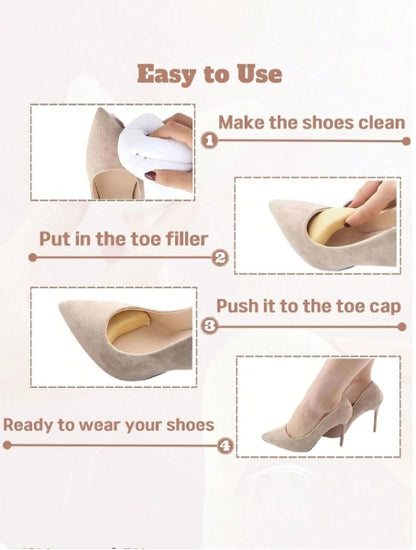 2PCS Women's Forefoot Foam Insoles