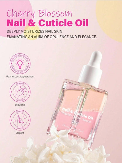 Cherry Blossom Double-Layer Cuticle Oil - 15ml