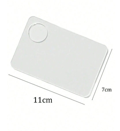 1pc Acrylic Clear Palette Painting and Liquid Foundation Palette