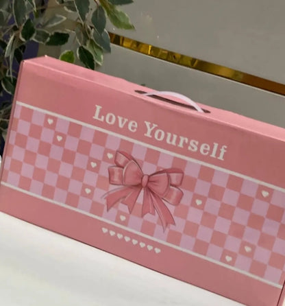 Blush Bow Serving Set