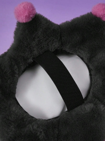 Kuromi Embroidered Plush Tissue Box Cover