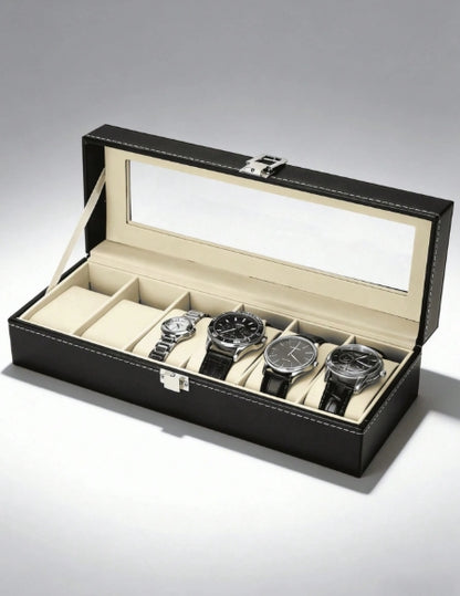 Gentleman's Watch Case - 6 Slots