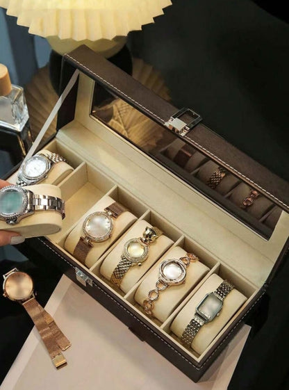 Gentleman's Watch Case - 6 Slots