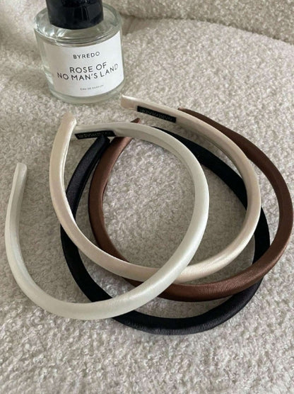 1pc Women headband made of silk satin fabric