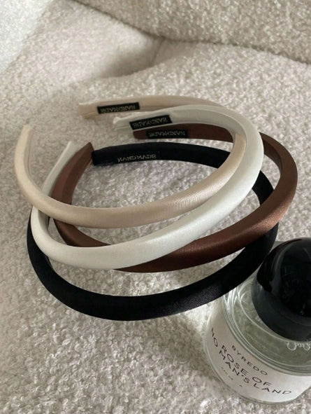 1pc Women headband made of silk satin fabric
