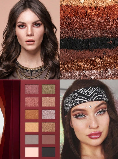 MISSLYN Desert Night Metallic Eyeshadow Palette