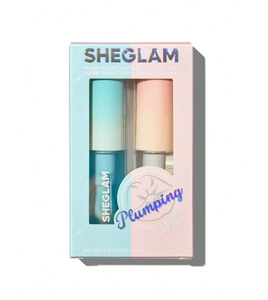 SHEGLAM Plump Addict Hot & Cold Gloss Duo