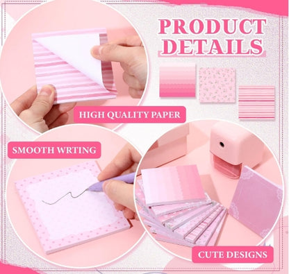 Pink Sticky Notes - 80x80mm