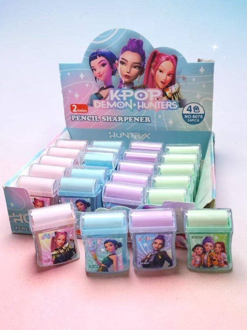 KPOP Demon X Hunters Pencil Sharpener - 2 holes