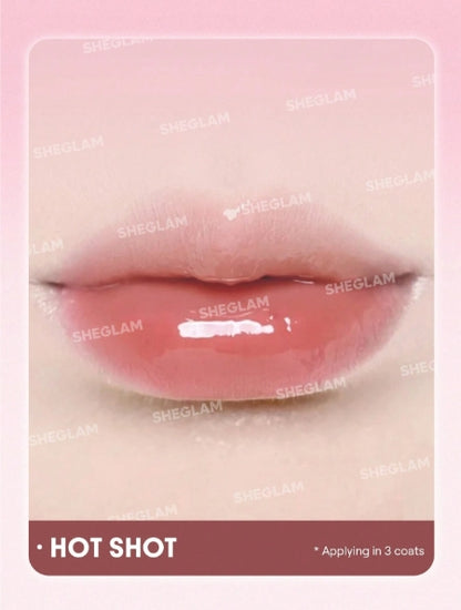 SHEGLAM Jelly Wow Tinted Lip Oil-Hot Shot 7.5g