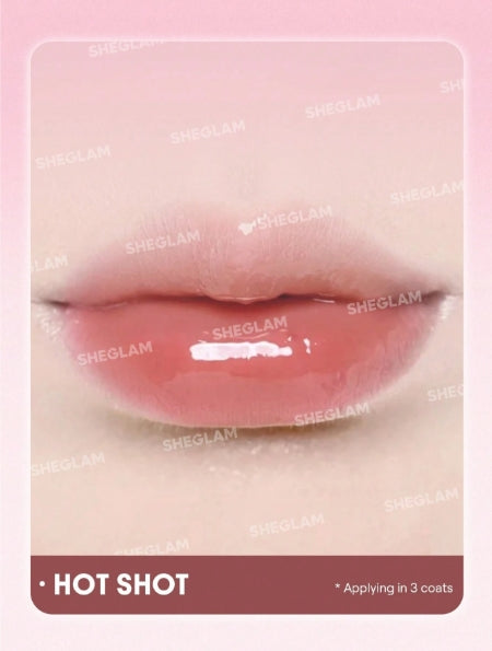 SHEGLAM Jelly Wow Tinted Lip Oil-Hot Shot 7.5g
