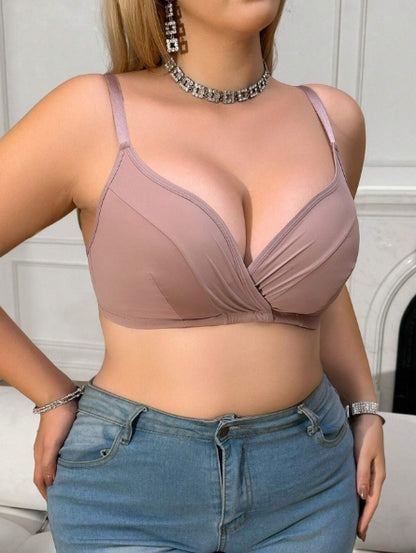 1PC Woman Bra cordless and no padding-SIZE 1XL