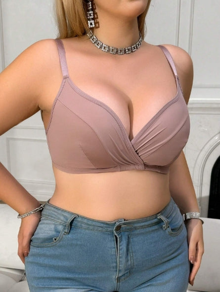 1PC Woman Bra cordless and no padding-SIZE 1XL