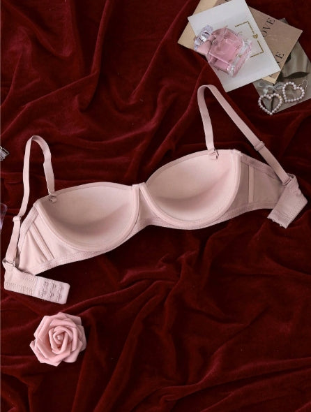 SHEIN Comfortable Cordless Women's Bra Size 1/2 cup-SIZE 90C