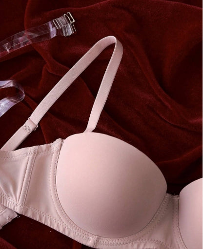 SHEIN Comfortable Cordless Women's Bra Size 1/2 cup-SIZE 90C