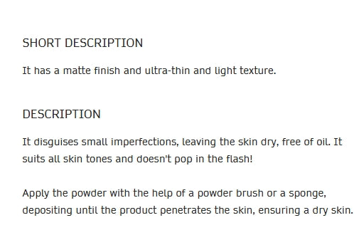 Ruby Rose - Feels Translucent Loose Powder