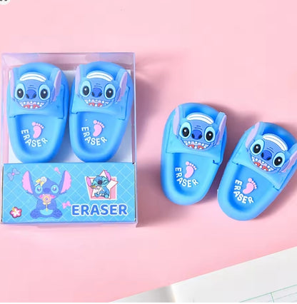 Stitch Slippers Eraser - 1 Pair