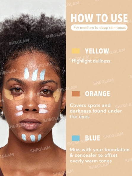 SHEGLAM Like Magic Color Correcting Concealer-Peach