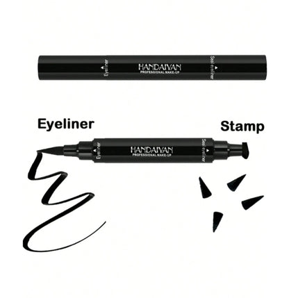 HANDAIYAN 2-in-1 Waterproof Black Eyeliner