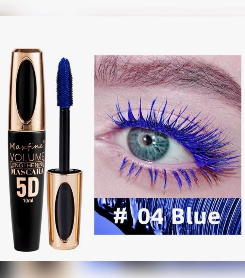 5D Waterproof Blue Mascara
