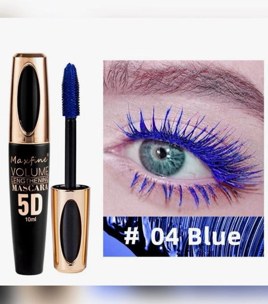 5D Waterproof Blue Mascara