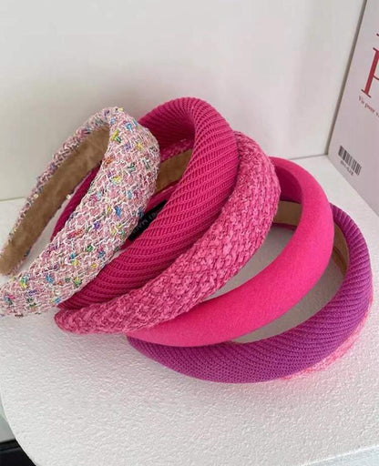 1 PC Random Color Cloth Covered Korean Style Headbands