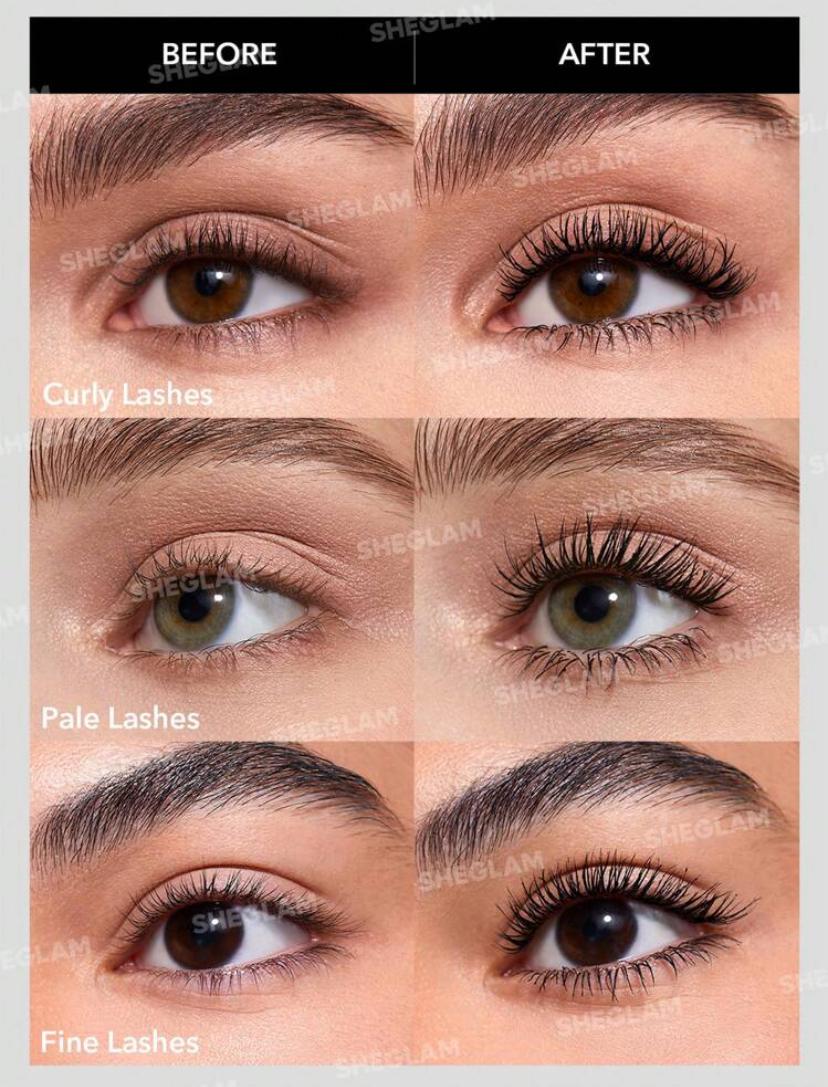SHEGLAM All-In-One Washable Volume & Length Black Mascara