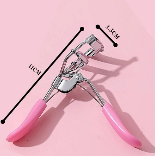 1pc Pink Metal Eyelash Curler