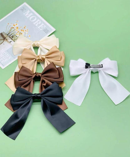 1 pc Women Bow Hair Clips (13cm)