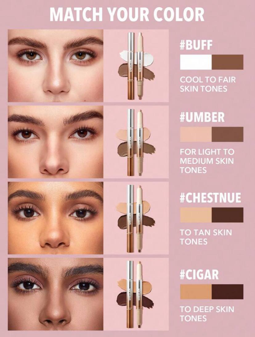 SHEGLAM Fine Line 2-In-1 Nose Contour & Highlight Pen