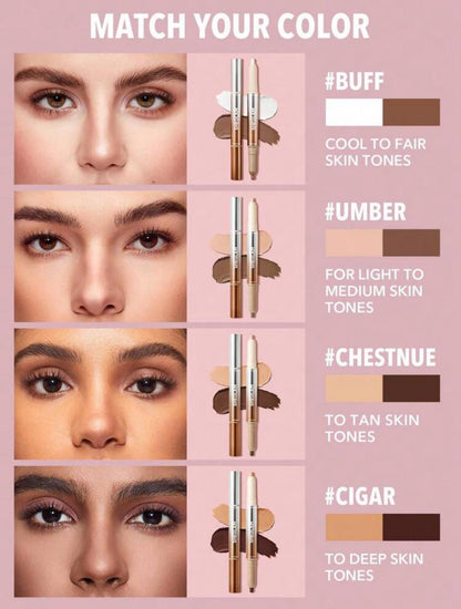 SHEGLAM Fine Line 2-In-1 Nose Contour & Highlight Pen