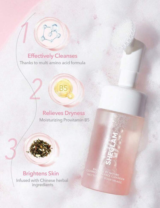 SHEGLAM Radiant By Nature Skin Face Cleanser 100ml