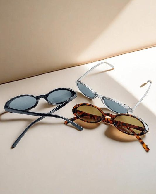 1pc Small Oval Sunglasses