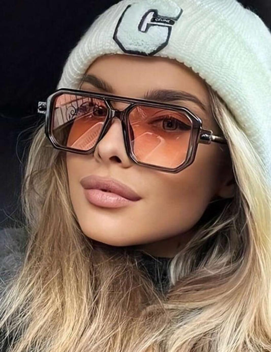 Retro Square Fashion Glasses