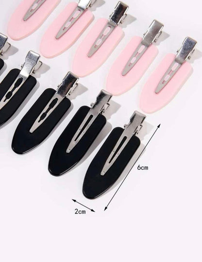 10pcs Black & White Hair Clips
