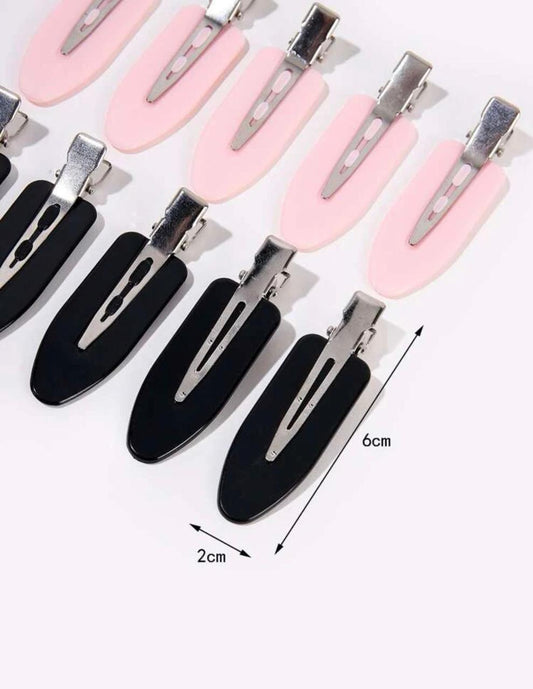 10pcs Black & White Hair Clips