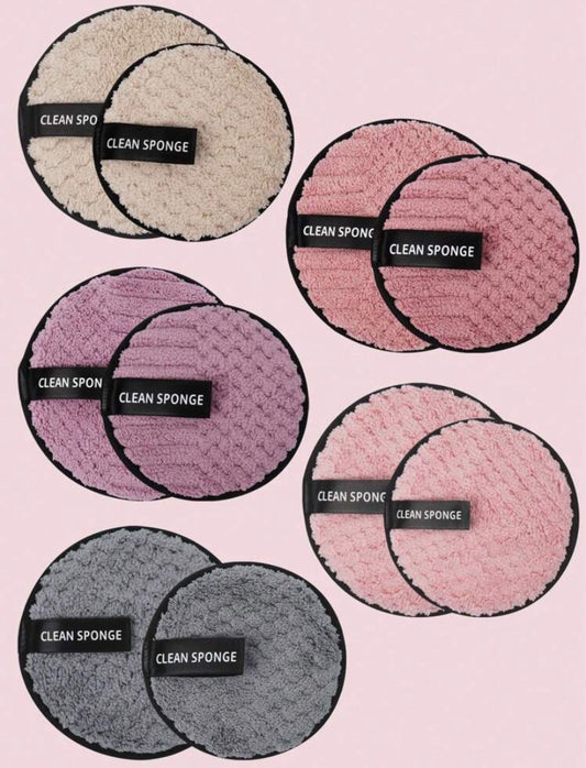 Makeup Remover Puff (Random Colors)