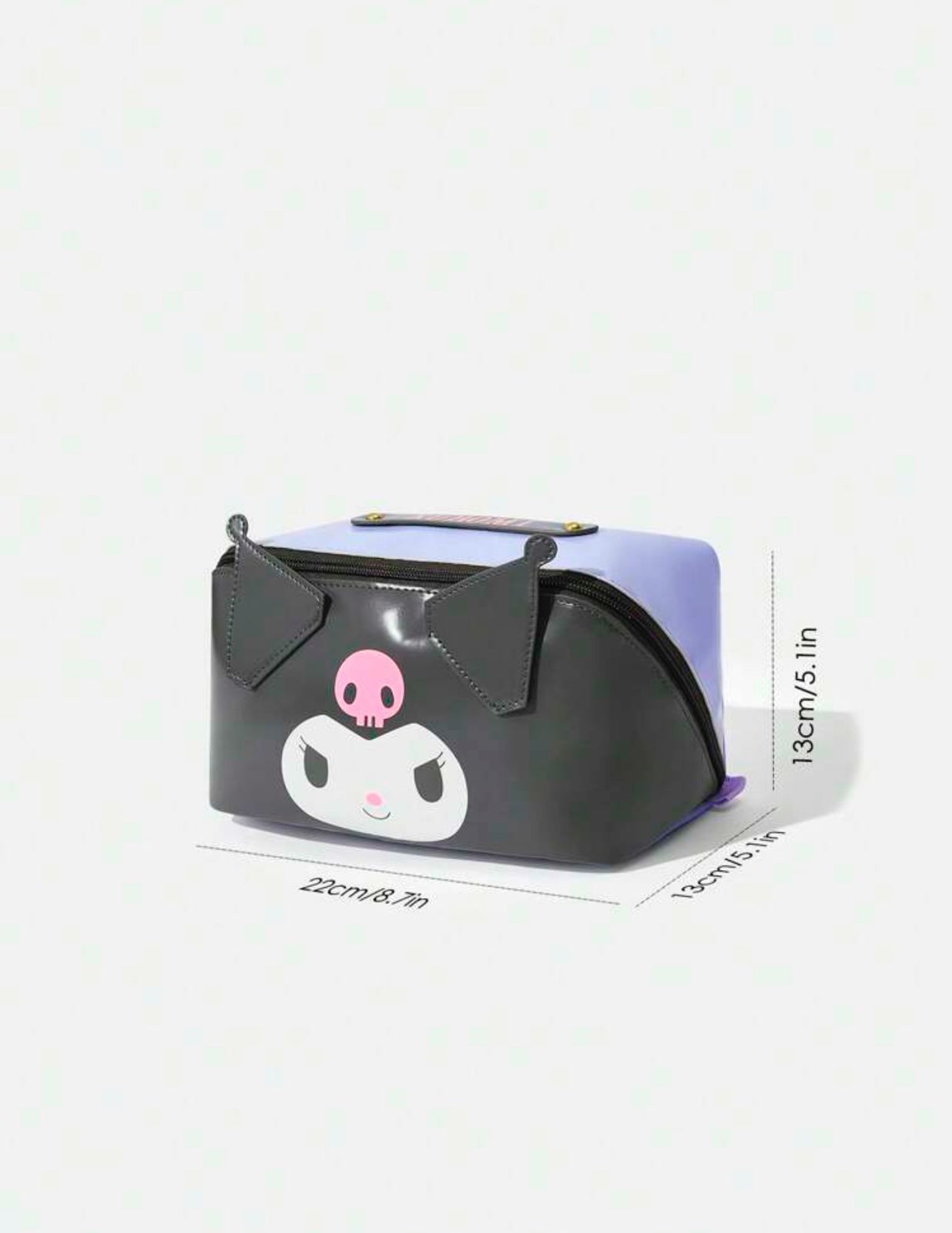 Kuromi Black Cosmetic Bag