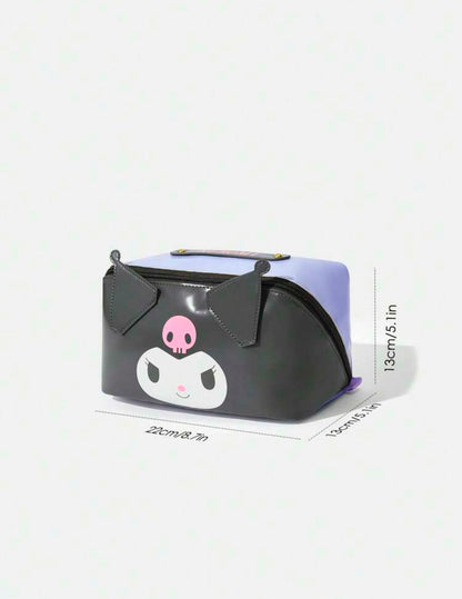 Kuromi Black Cosmetic Bag