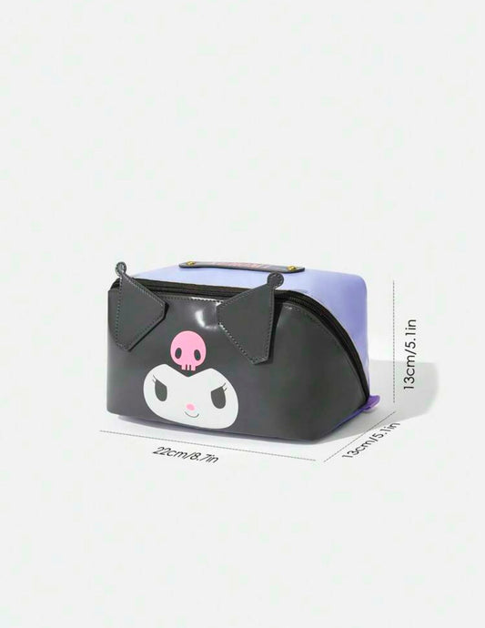 Kuromi Black Cosmetic Bag