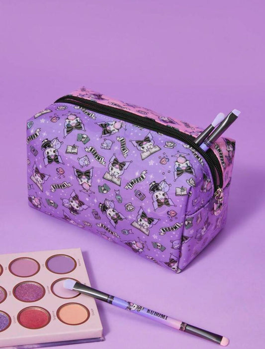 Kuromi Purple Cosmetic Bag