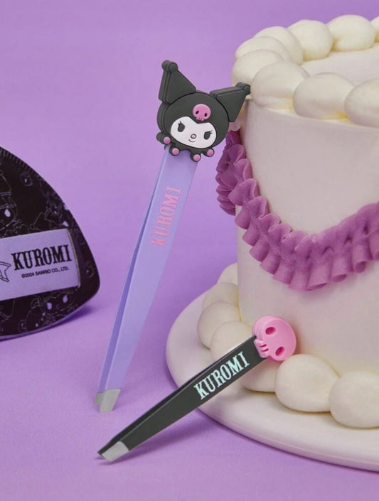 Kuromi 2pcs Eyebrow Tweezers Set