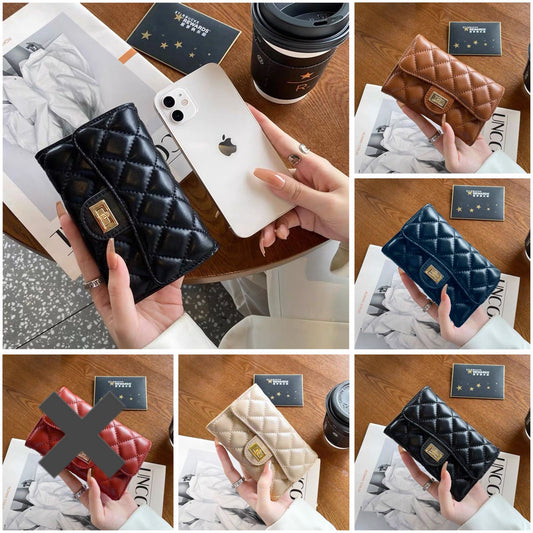 Leather women wallet